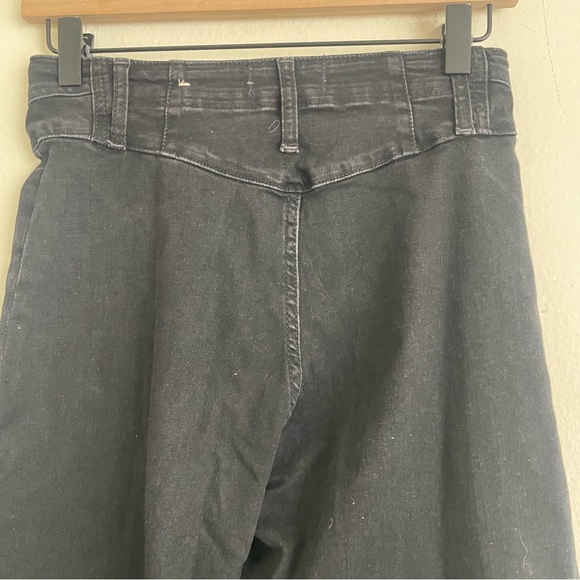 We The Free Free People Libre Wide Leg Jeans High Rise Denim Size 27 Bohemiam - Picture 6 of 8